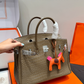 HEM128 New arrive fashion brown black white khaki pink color bag for woman beautiful gift to choose 30*24cm