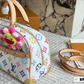 LEM517 New arrive fashion white brown bag for woman hands bag beautiful gift to choose gift 27*19cm