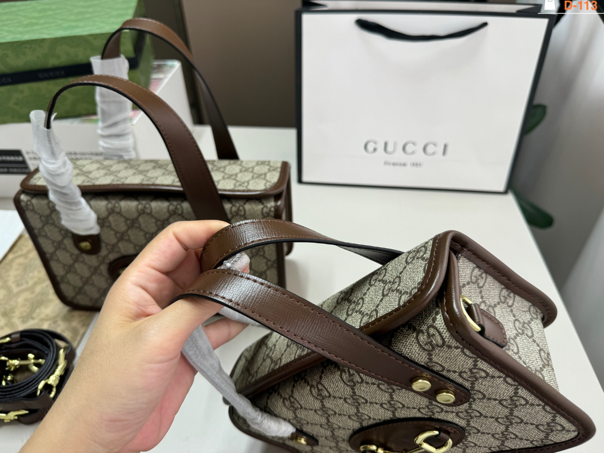 GEM244 New arrive fashion brown color bag for woman beautiful gift 2 size
