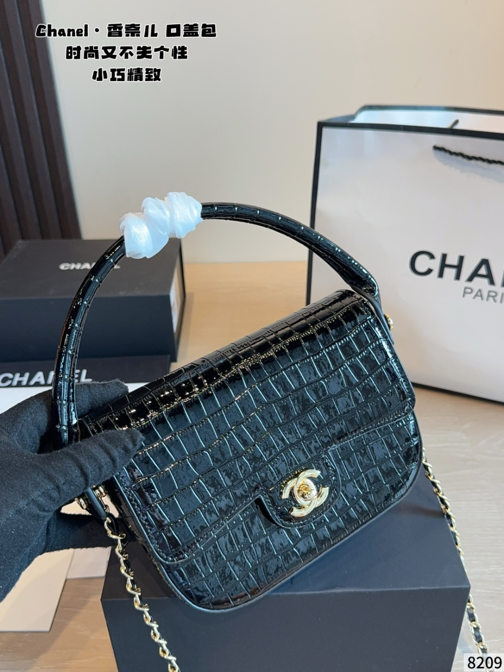 CEM323 New arrive fashion black red green grey color bag for woman beautiful gift to choose gift size to choose 19.5×5×14.5cm