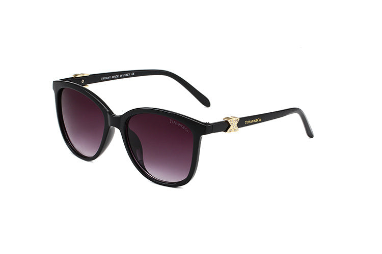 TEM38 Designers Men Classic Brand Retro women Sunglasses  Eyewear Metal Frame Sun Glasses Woman glass lenses aviator sunglasses With box