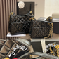 CEM267 New arrive fashion black white bag for woman hands bag beautiful gift to choose gift 22.5x8x20.5cm/19x7x17.5cm