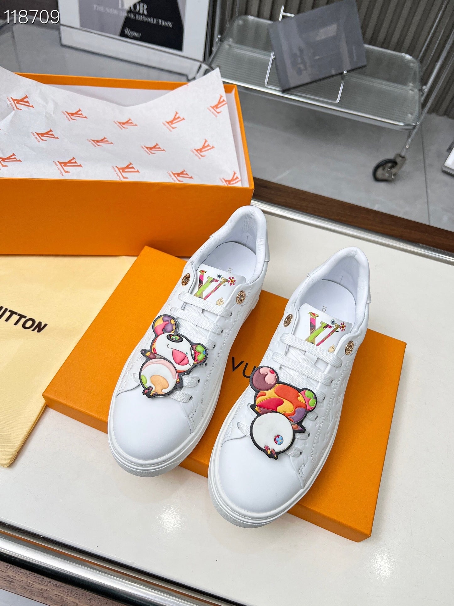 LEM377 Designer Shoes women Sneakers shoes for women white color Sneaker high quality size 35 to 42