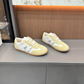 DEM325 Womens  men  Shoes Fashion Female Luxury Designer yellow Ladies shoes size 35-45