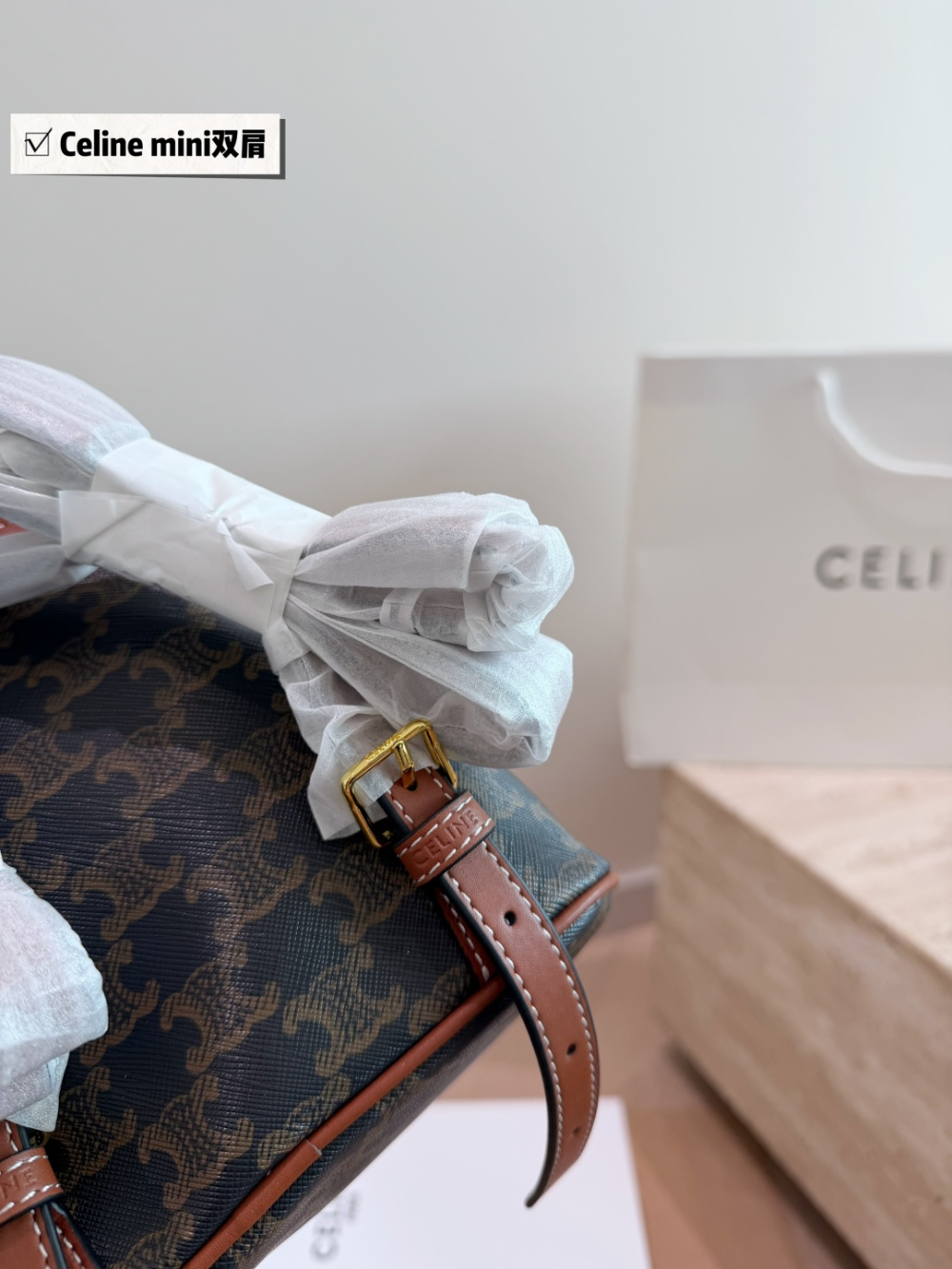 CLEM52 New arrive fashion brown bag for woman hands bag beautiful gift to choose gift  17*21cm