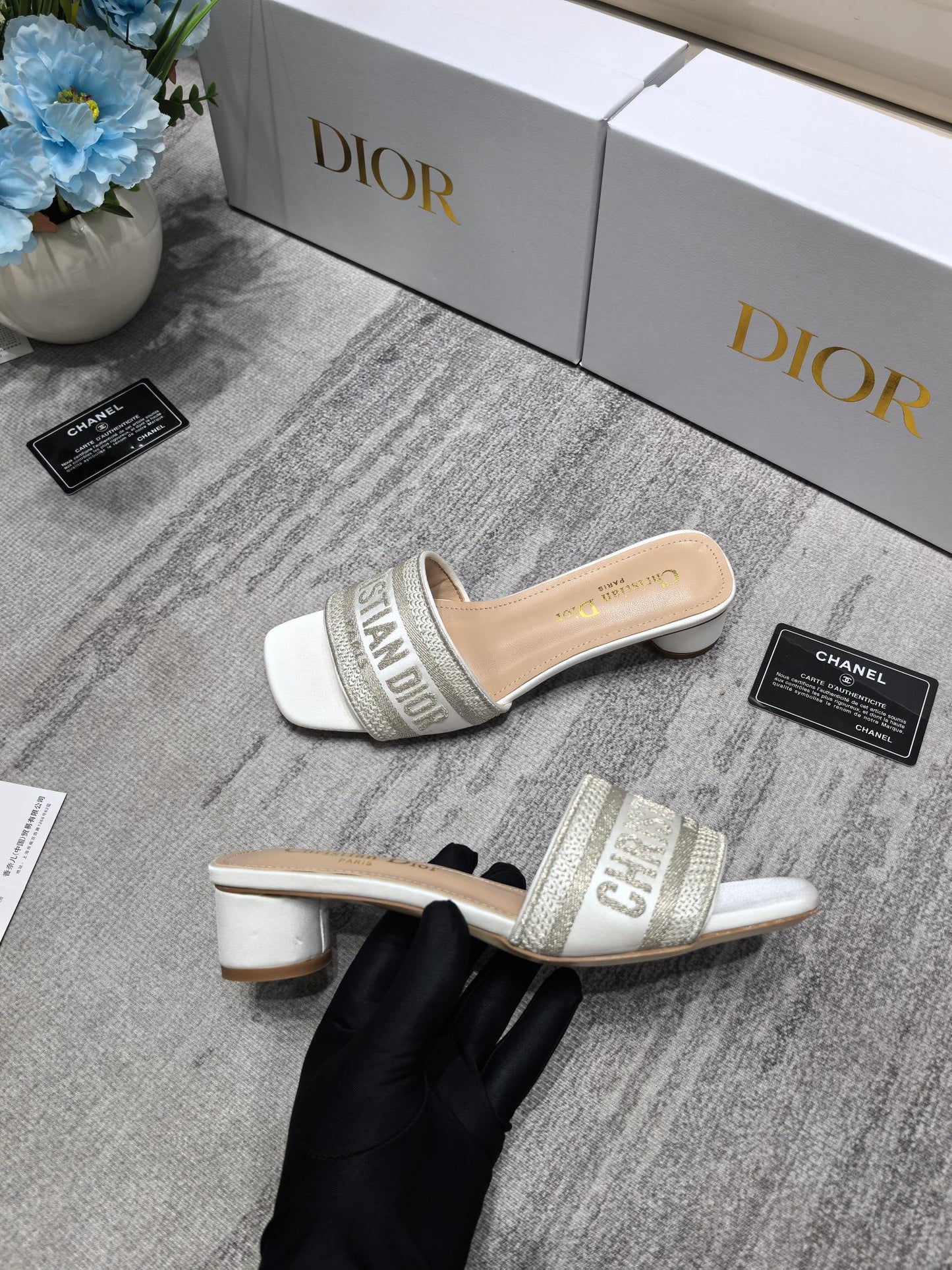 DEM308 New arrive fashion black and white  many color shose for woman beautiful Slippers gift to choose