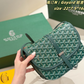 GOEM05 New trendy classic full-print crossbody bag with vintage saddle design - an elegant commuter bag that is versatile and suitable for all occasions for women 22*7.5*16cm