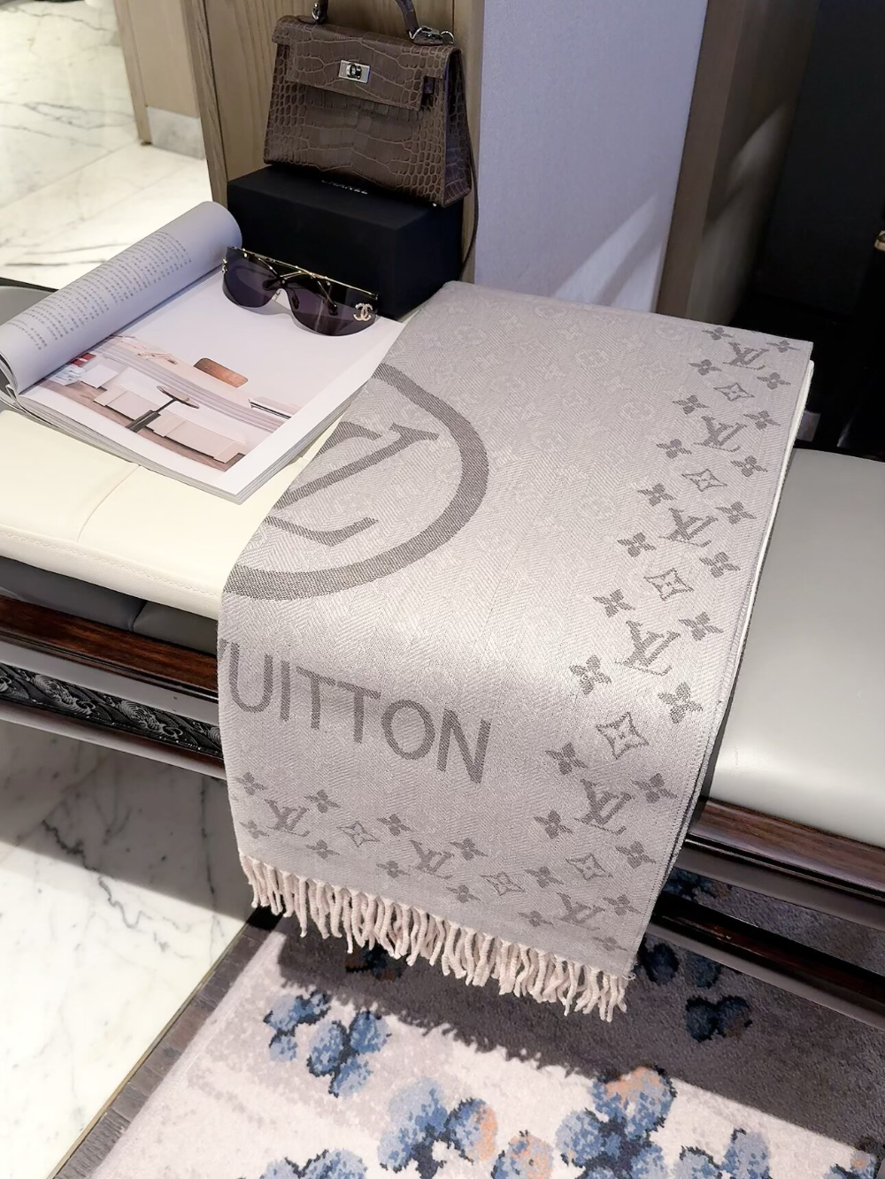 LEM604 new arrive  Hot sale grey khaki color fashion beautiful  scarf  for woman gift  to choose