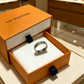LEM573 New Classic Ring Brand Designer Titanium Steel Ring Gold Ring Women Mens Ring Love Promise Jewelry