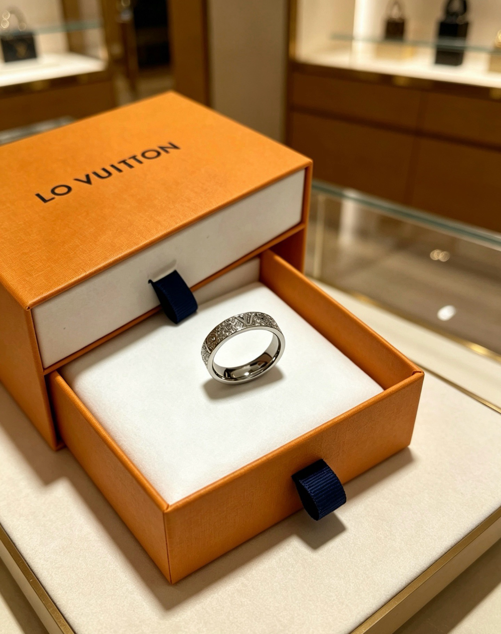 LEM573 New Classic Ring Brand Designer Titanium Steel Ring Gold Ring Women Mens Ring Love Promise Jewelry