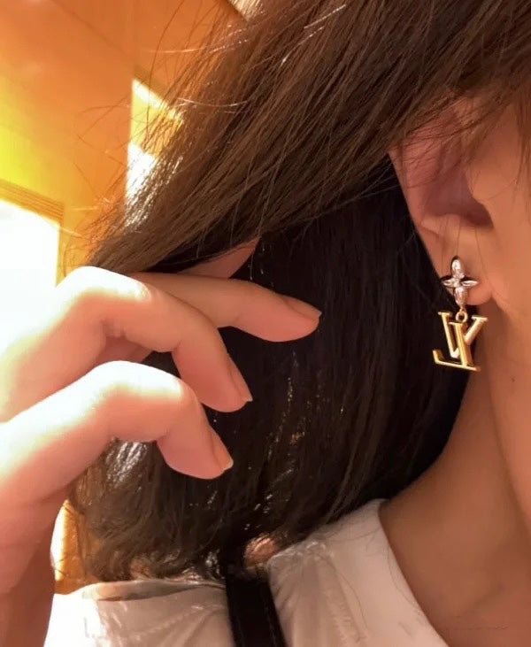 LEM396 New Arrive Fashion Gold Color Earring  for Woman Jewelry Beautiful Jewelry To Choose Gift No with Box