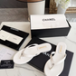 CEM338 New arrive fashion black white shose for woman beautiful Slippers gift to choose