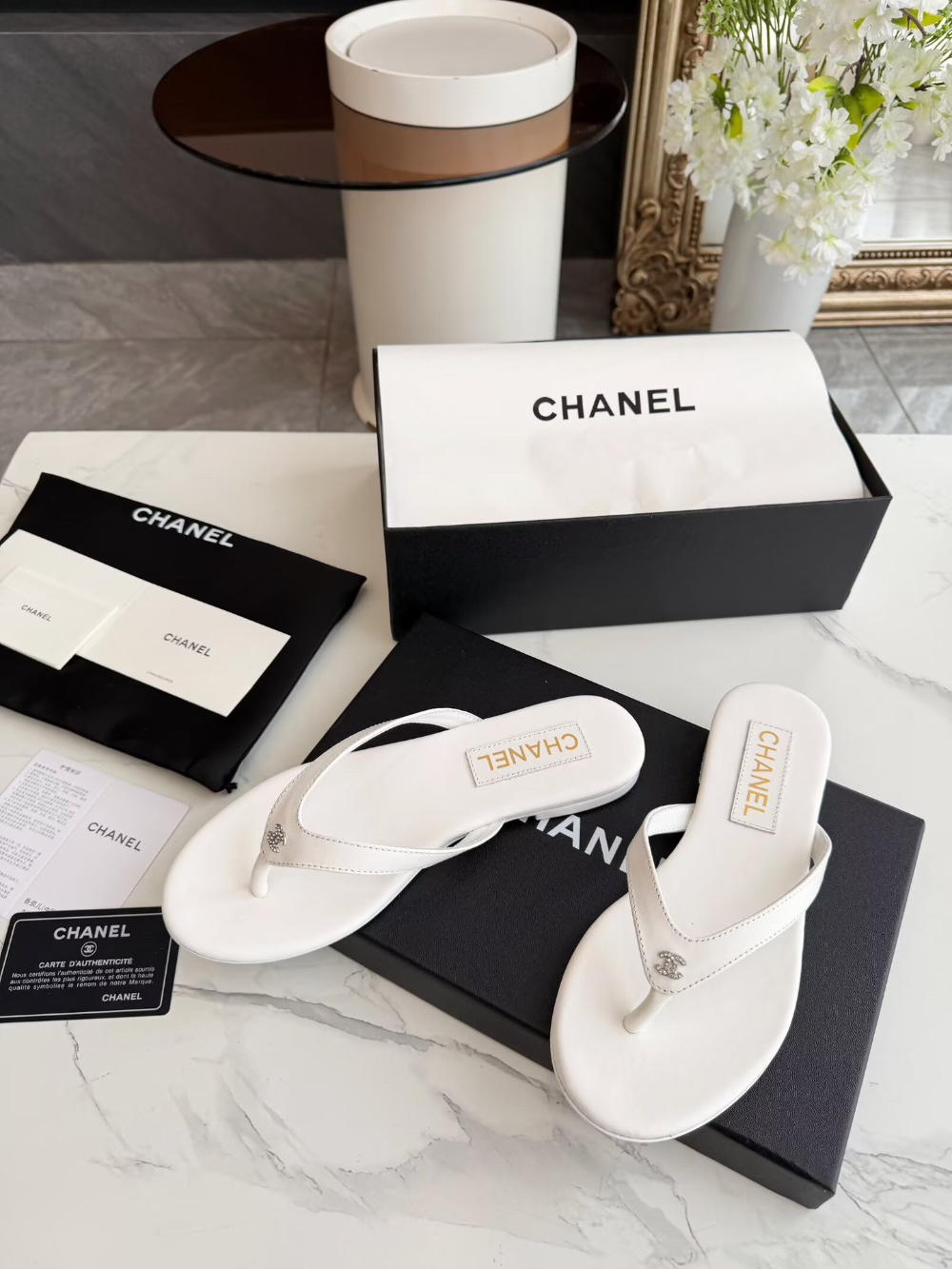 CEM338 New arrive fashion black white shose for woman beautiful Slippers gift to choose