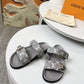 LEM378 Designer Shoes women Sandals for women pink grey color shoes high quality size 35 to 42