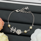 CEM498 New Arrive Fashion Hot Sale with Big Diamond Pearl Hand braceletfor Woman Jewelry To Choose Gift