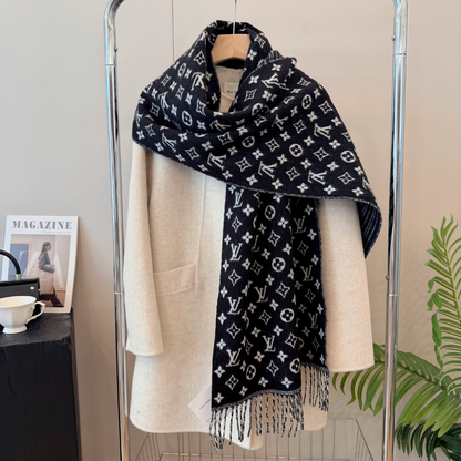 LEM526 new arrive  Hot sale black pink color fashion beautiful  scarf  for woman gift  to choose size 180*45cm
