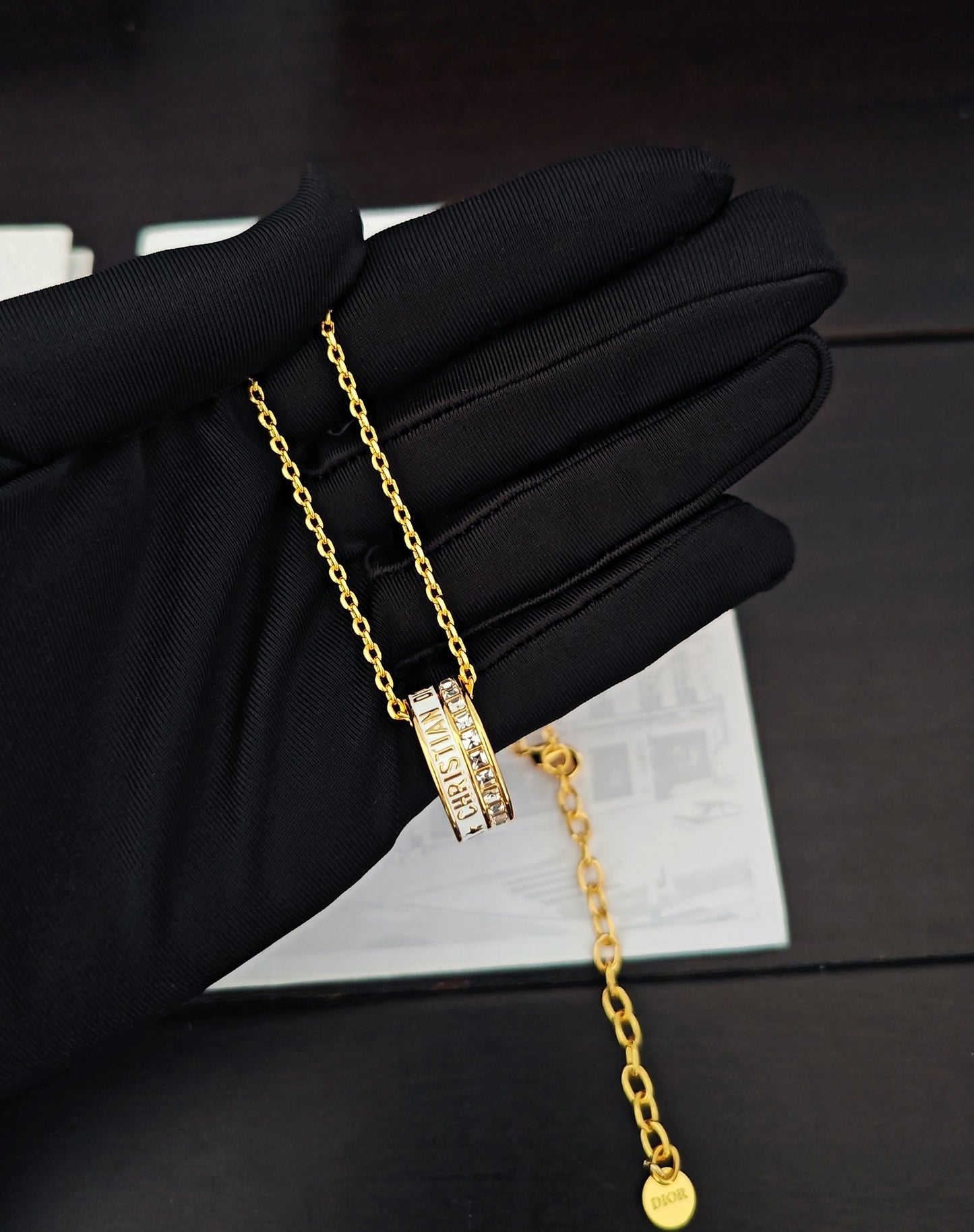 DEM283  New Arrive Fashion  with Diamond Pearl  Necklce for Woman Jewelry To Choose gift