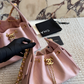 CEM269 New arrive fashion black white  pink  bag for woman hands bag beautiful gift to choose gift 2 size