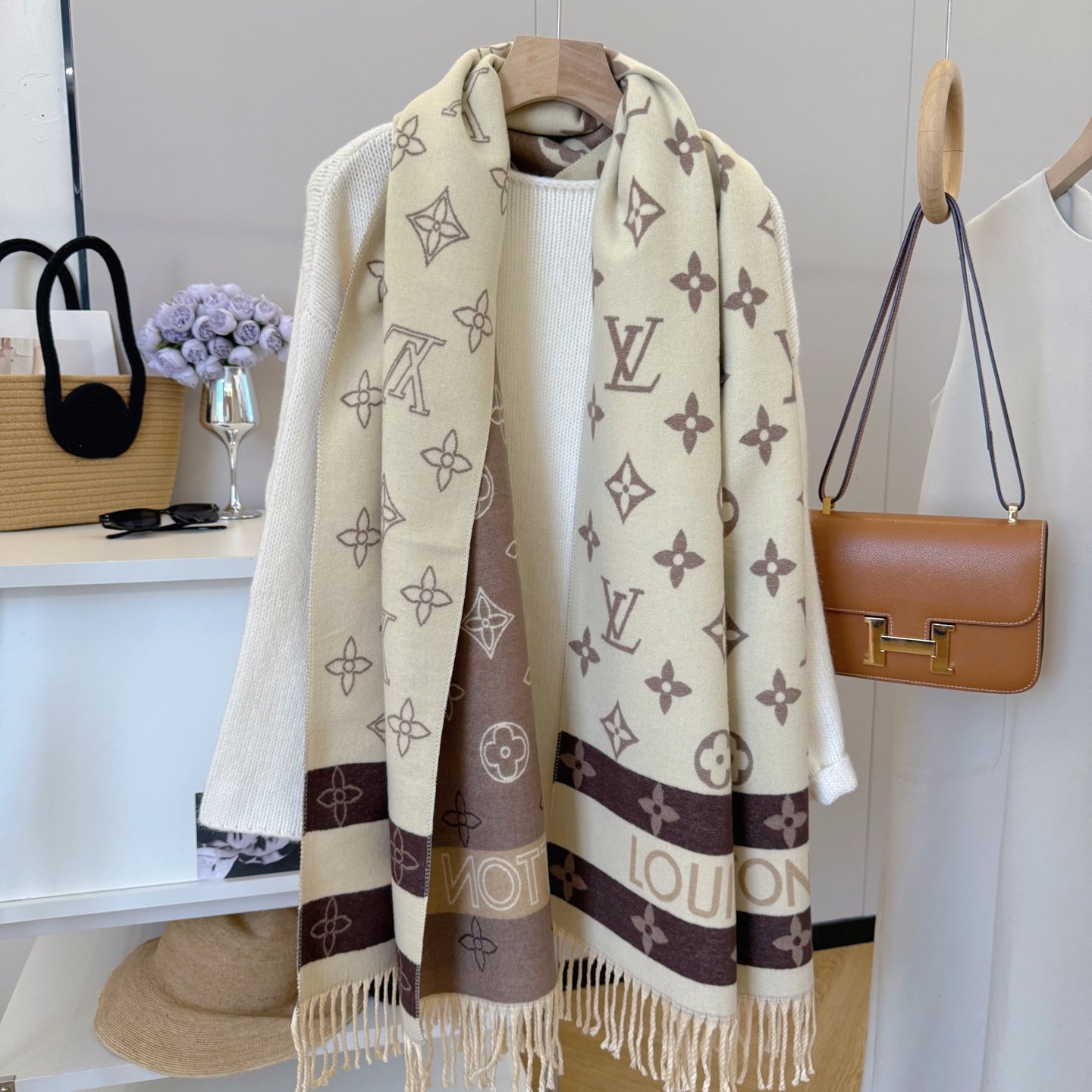 LEM276 Designer Scarf Cashmere Scarves For Winter Warm Womens and mens Long Wraps Scarf gifts Size 65*180cm