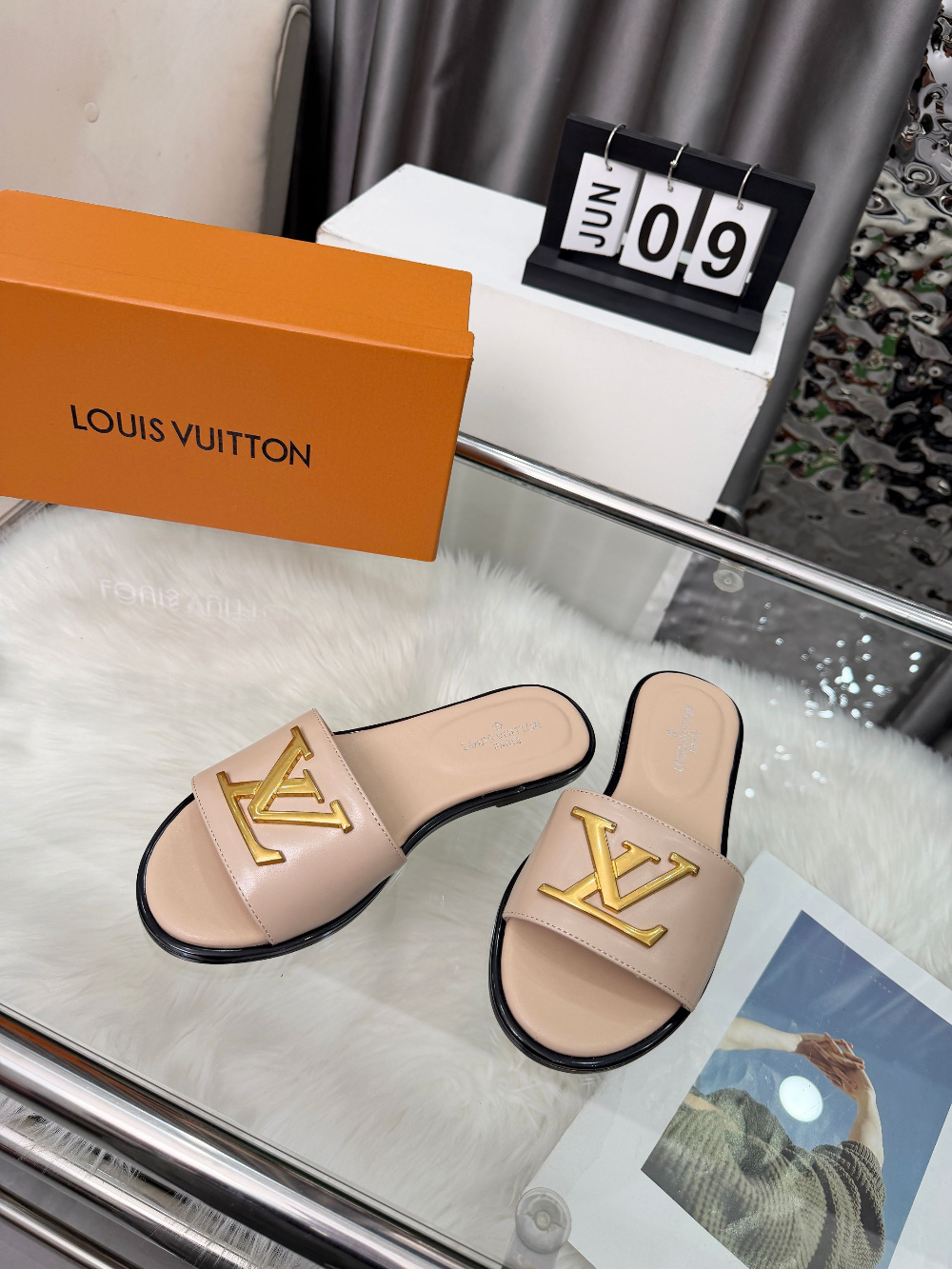 LEM534 New arrive fashion black red pink blue light pink brown shose for woman beautiful Slippers gift to choose