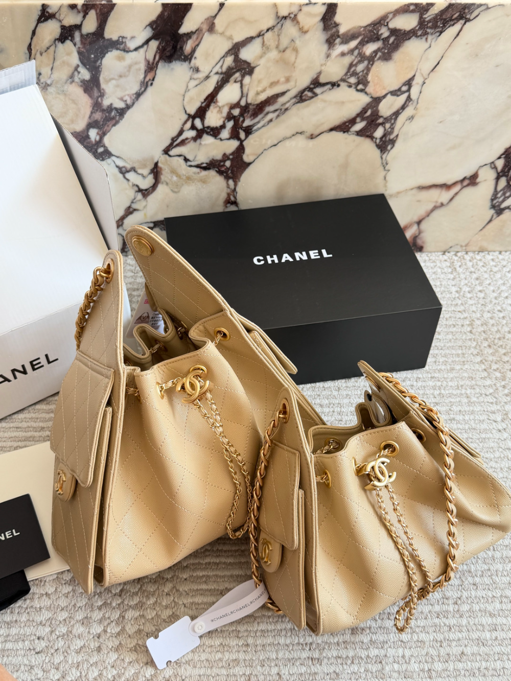 CEM329 New arrive fashion khaki color bag for woman beautiful gift to choose gift size to choose 2 size