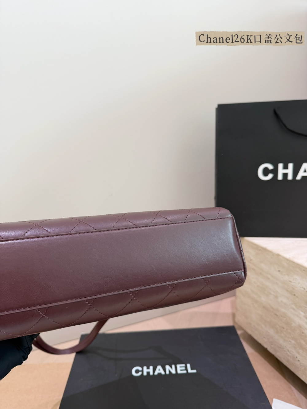 CEM491 New arrive fashion black red khaki green light caramel bag for woman hands bag beautiful gift to choose gift 31*19CM