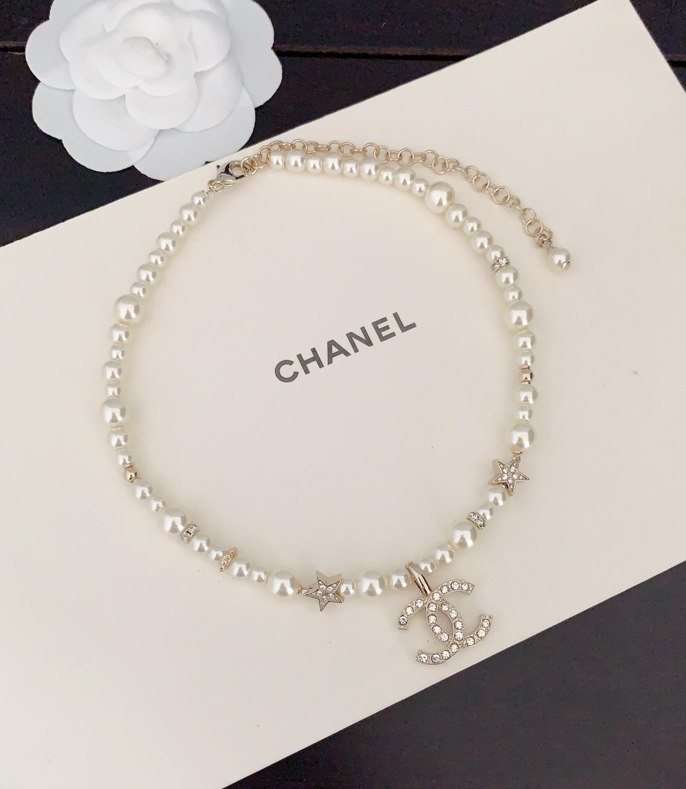 CEM492 New Arrive Fashion Hot Sale with Big Diamond Pearl Necklace for Woman Jewelry To Choose Gift