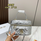 DEM349 New arrive fashion gold silver color bag for woman beautiful gift to choose