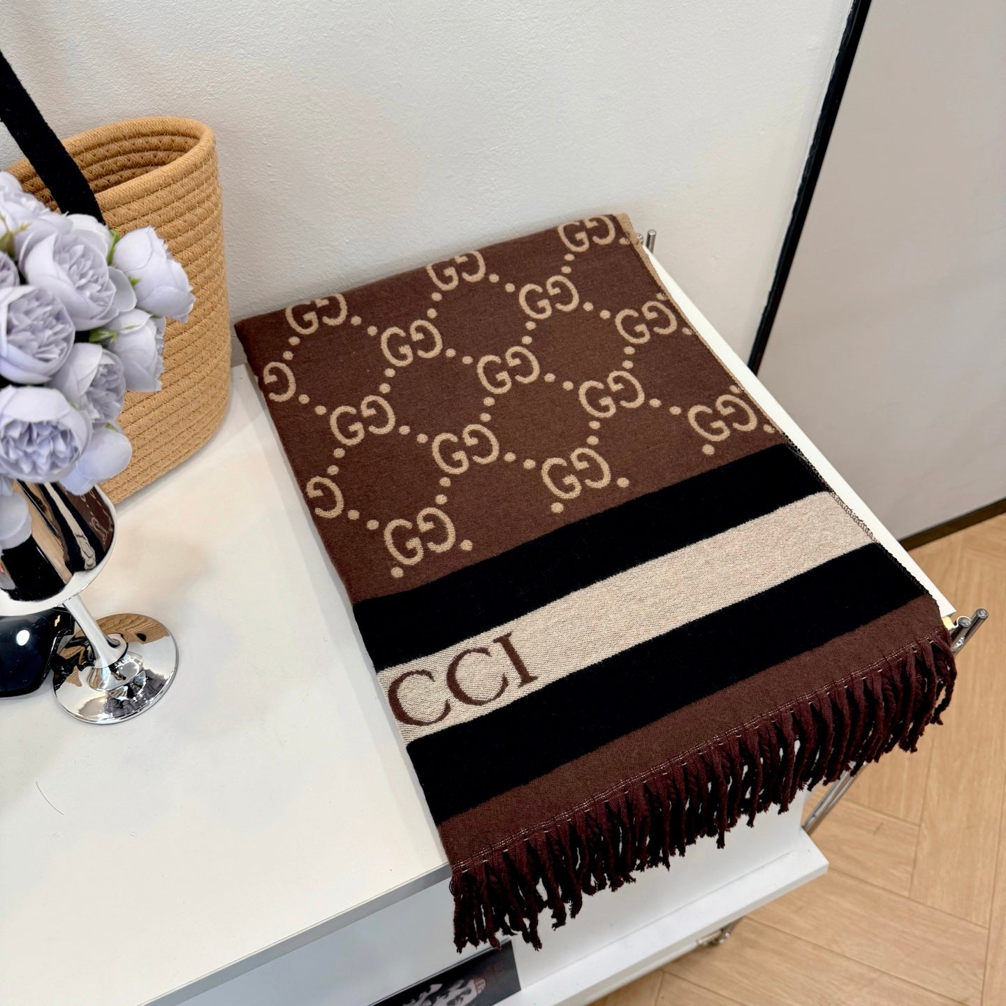 GEM108 designer head scarf womens wool scarf cashmere thick shawl Women's long winter wool cashmere shawl Headscarf fringe fashion new style 65*180cm