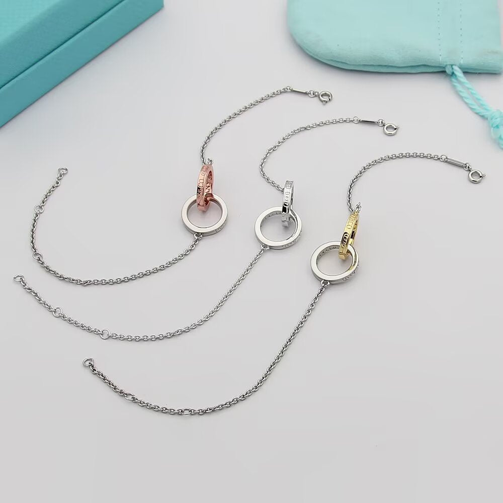 TEM18 designer bracelet luxury jewlery designer for women stainless steel bangle T braclet womens bracelet