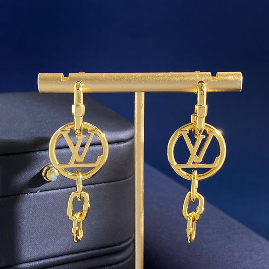 LEM322 New Arrive Fashion  Hot Sale 18k Gold  Long Earring  for Woman Jewelry To Choose Gift