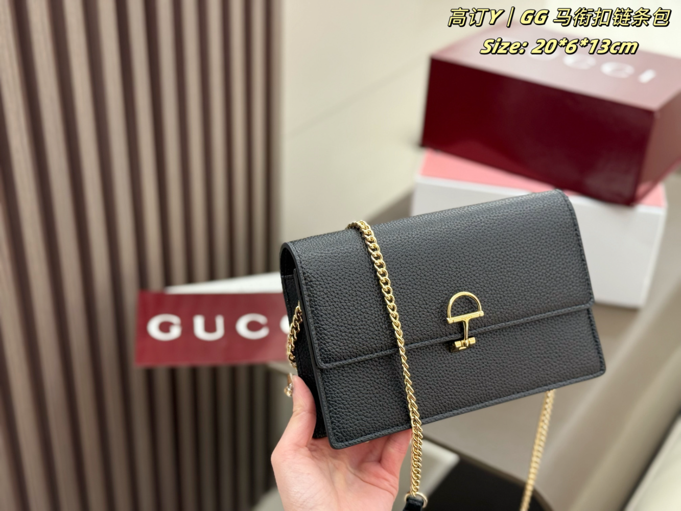 GEM158 New arrive fashion black Red White Green bag for woman hands bag beautiful gift to choose gift 20*6*13cm