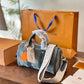 LEM362 New Designer Classic Cowboy bag  handbag blue  color women small bag