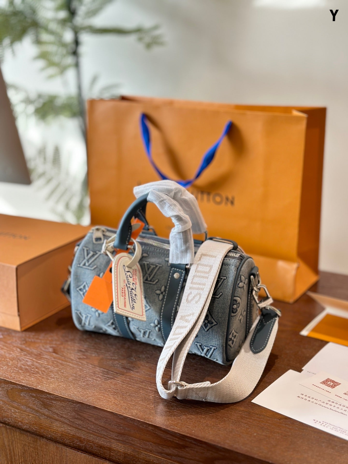 LEM362 New Designer Classic Cowboy bag  handbag blue  color women small bag