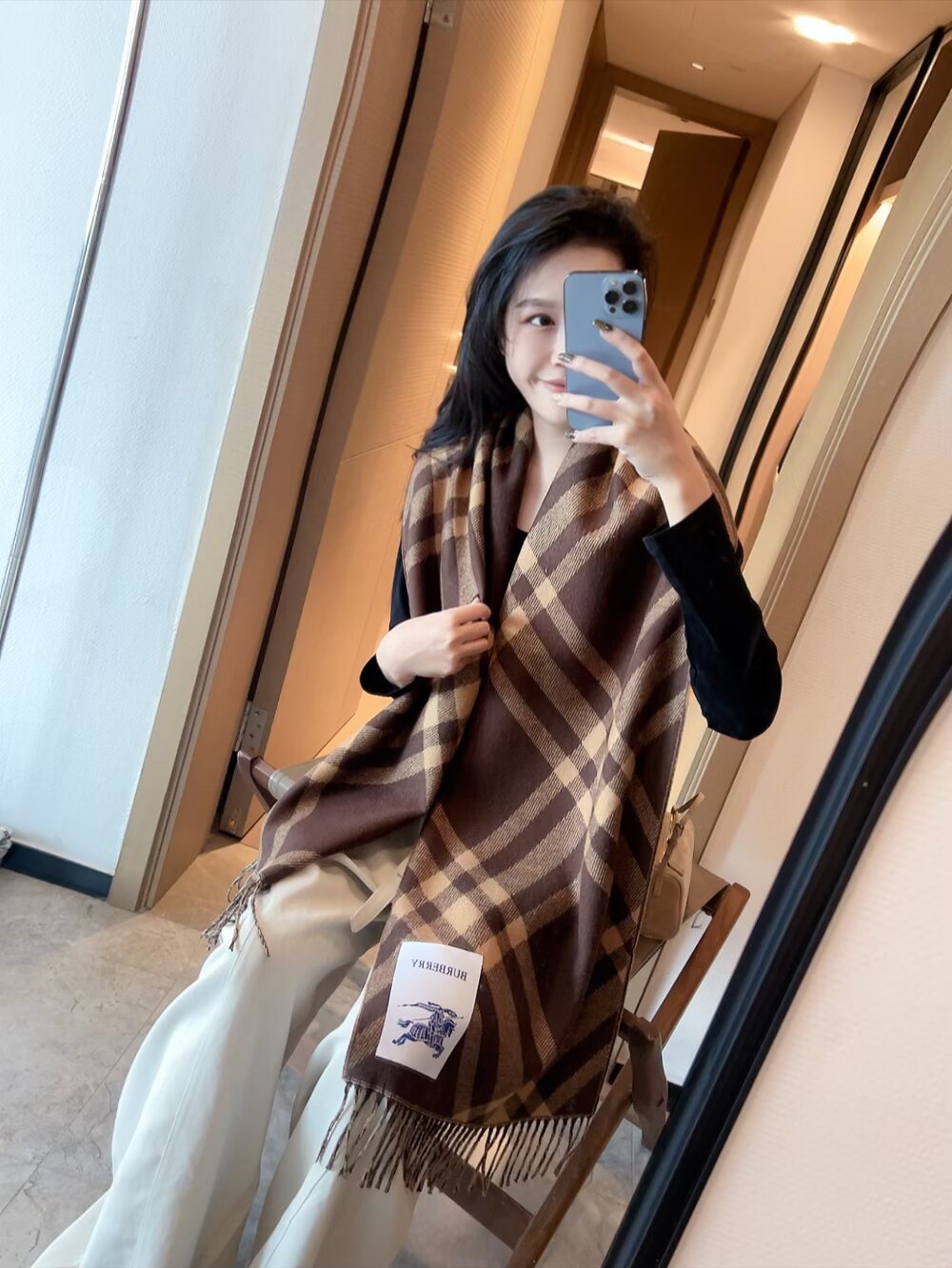 BeEM01 new arrive Hot sale  brown color fashion beautiful scarf for woman gift to choose