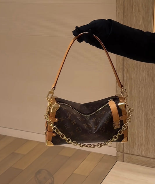 LEM382 New arrive fashion  brown color cute bag for woman handbag size：28*15cm
