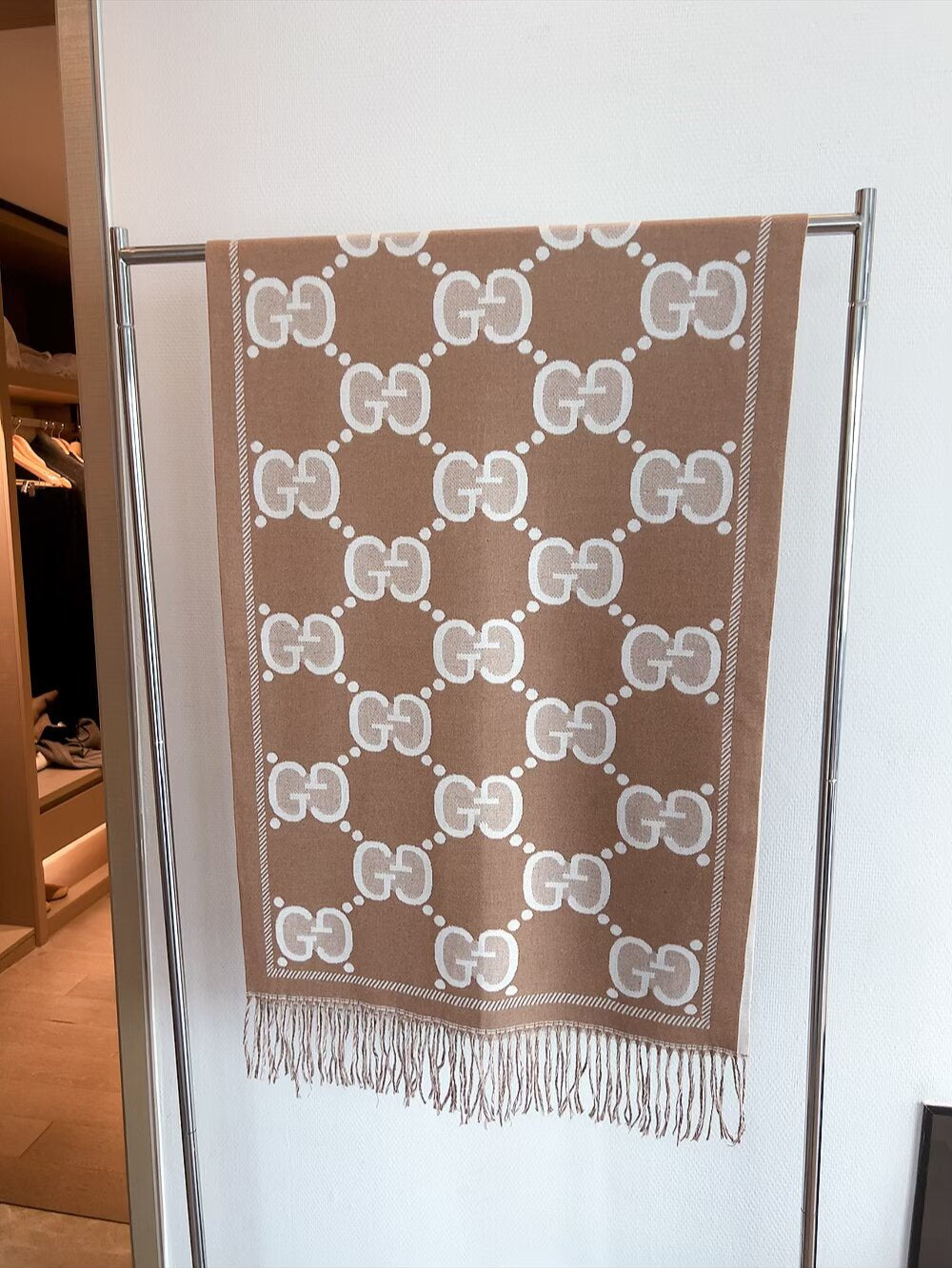 GEM114 Cashmere knitted scarf Women Man Designer Scarf fashion brand Cashmere Scarves For Winter Womens and mens Long Wraps Size  60*200cm