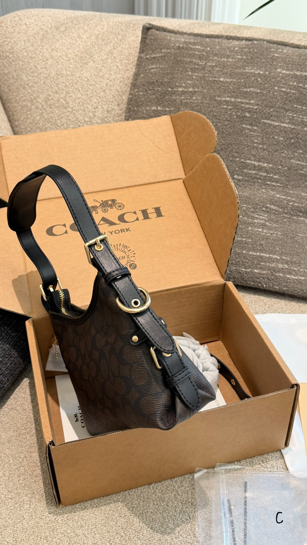 COEM10 New arrive fashion dark brown color bag for woman beautiful gift to choose