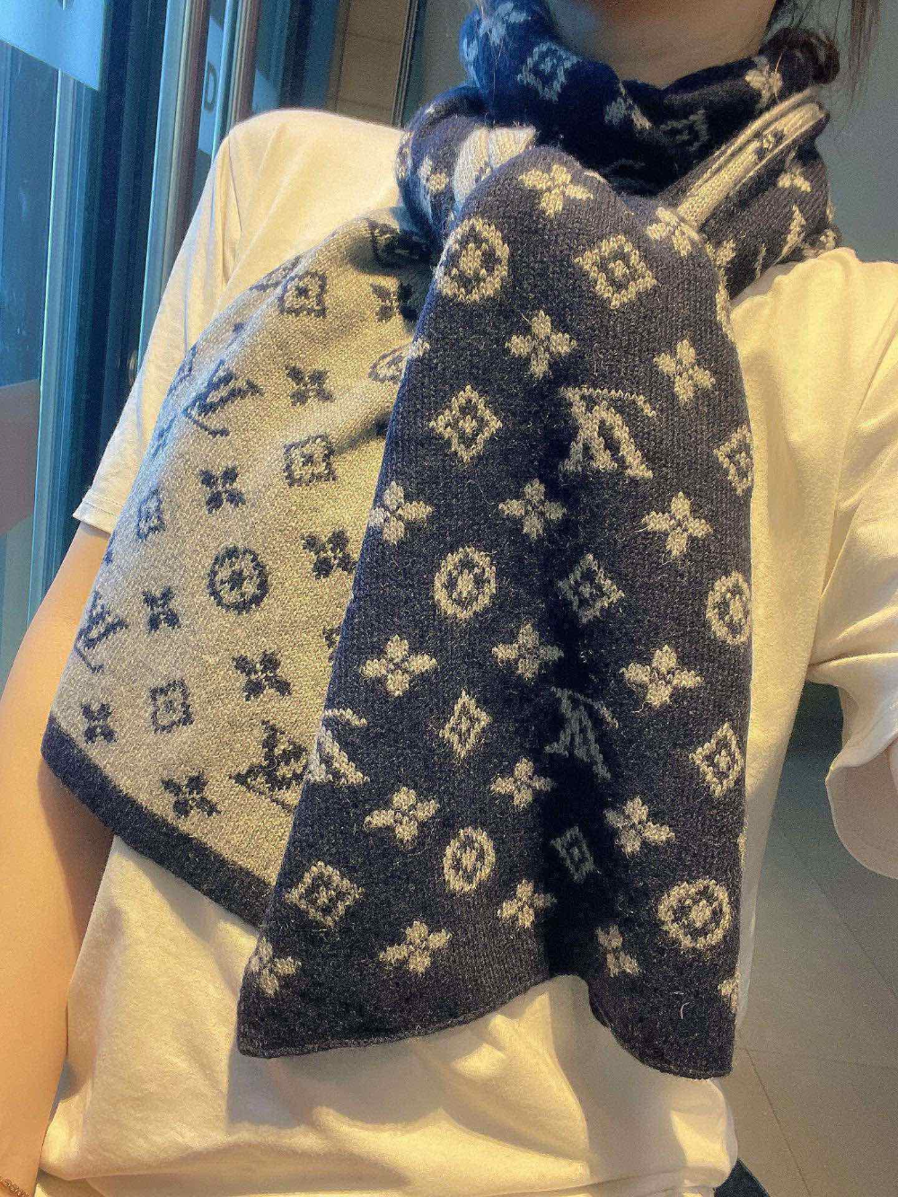LEM606 new arrive  Hot sale grey deep blue color fashion beautiful  scarf  for woman gift  to choose 30*180cm