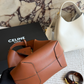 CLEM39 New arrive fashion black white brown blue bag for woman hands bag beautiful gift to choose gift 19×11.5×18cm
