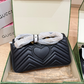 GEM229 New arrive fashion black white khaki color bag for woman beautiful gift to choose 3 size