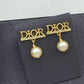 DEM274 New Arrive Fashion  Hot Sale  with Diamond Pearl Earring  for Woman Jewelry To Choose