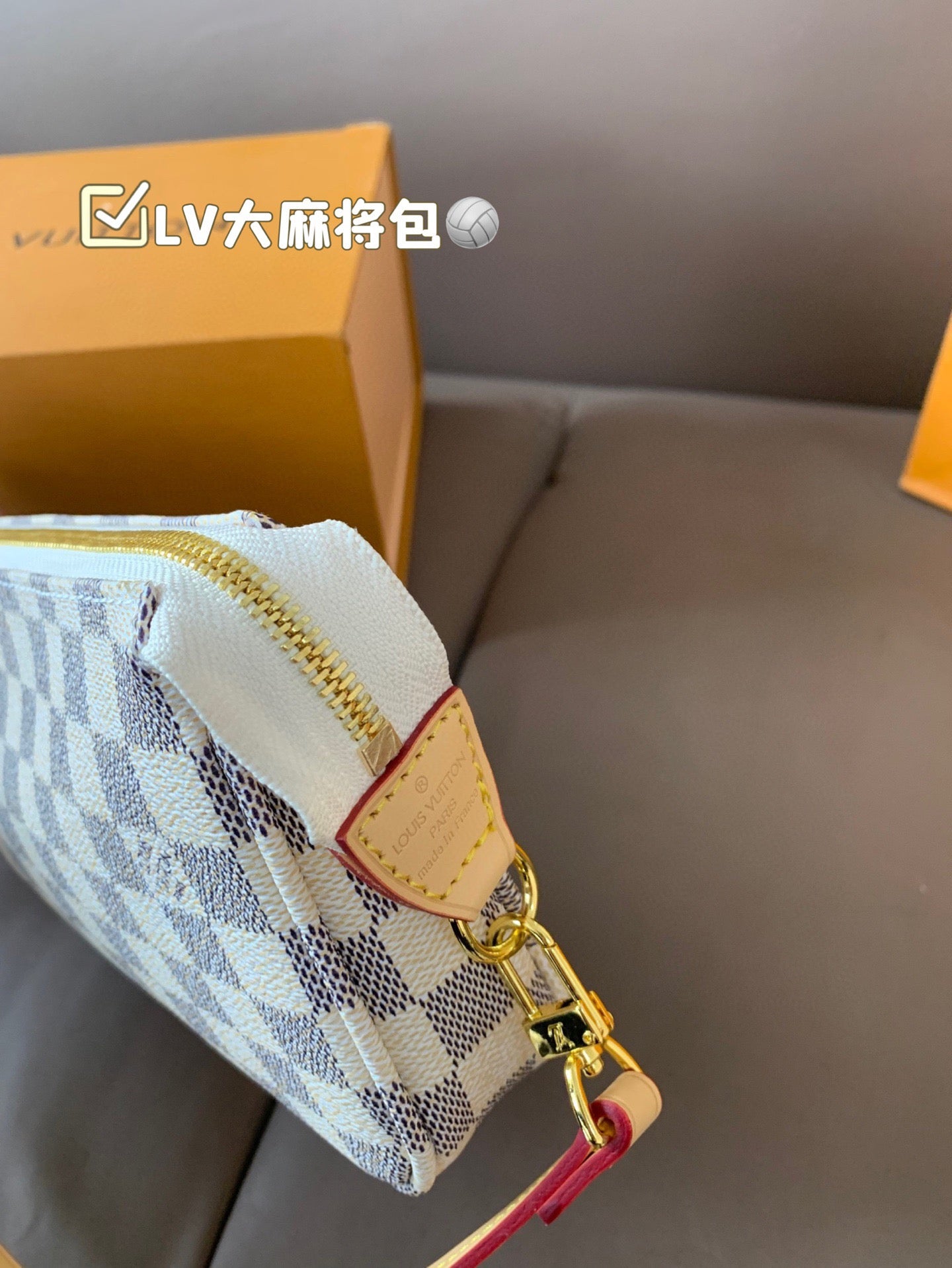 LEM314 New Arrive Hot Sale Black white design  Fashion wallet Bag It Come with Box 22*12cm