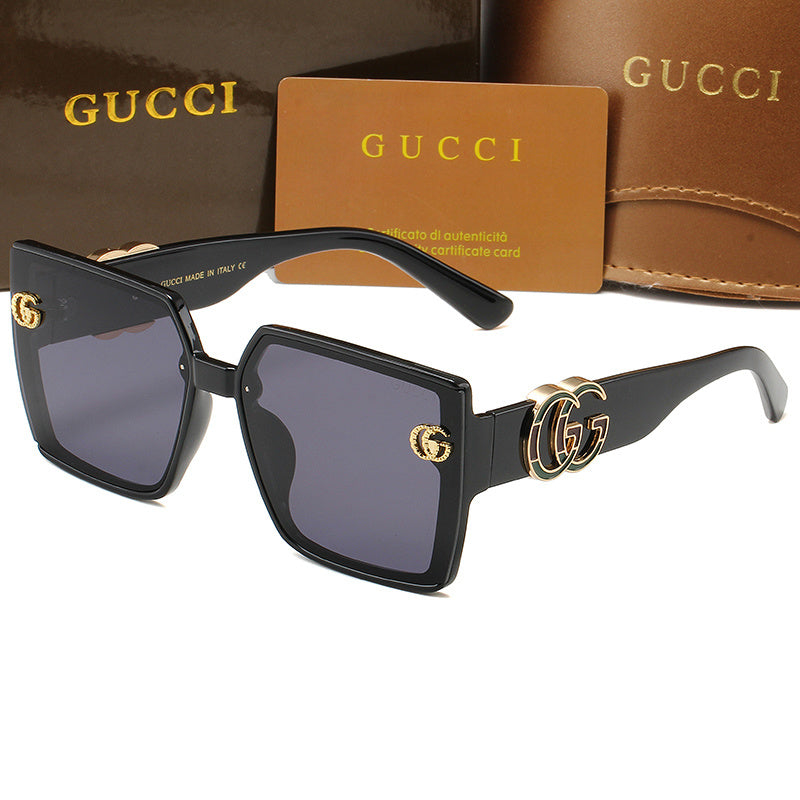 GEM131 Designers Men Classic Brand Retro women Sunglasses  Eyewear Metal Frame Sun Glasses Woman glass lenses aviator sunglasses With box