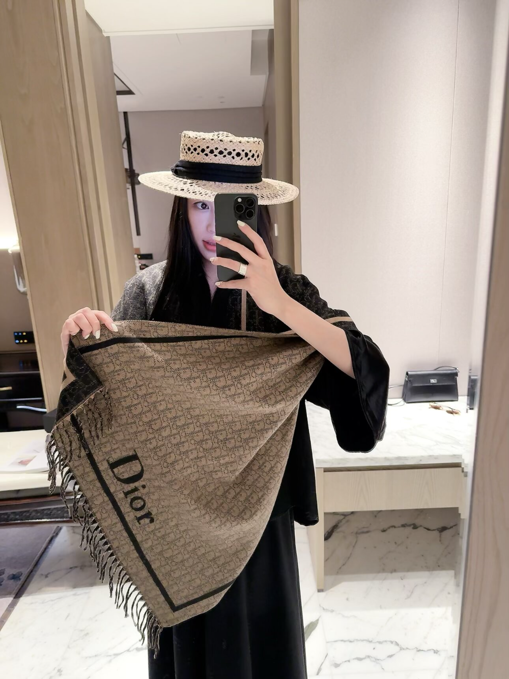 DEM392  new arrive  Hot sale black brown camel color fashion beautiful  scarf  for woman gift  to choose