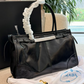 PEM601 New arrive fashion black color  bag for woman beautiful gift to choose gift size to choose 2 size