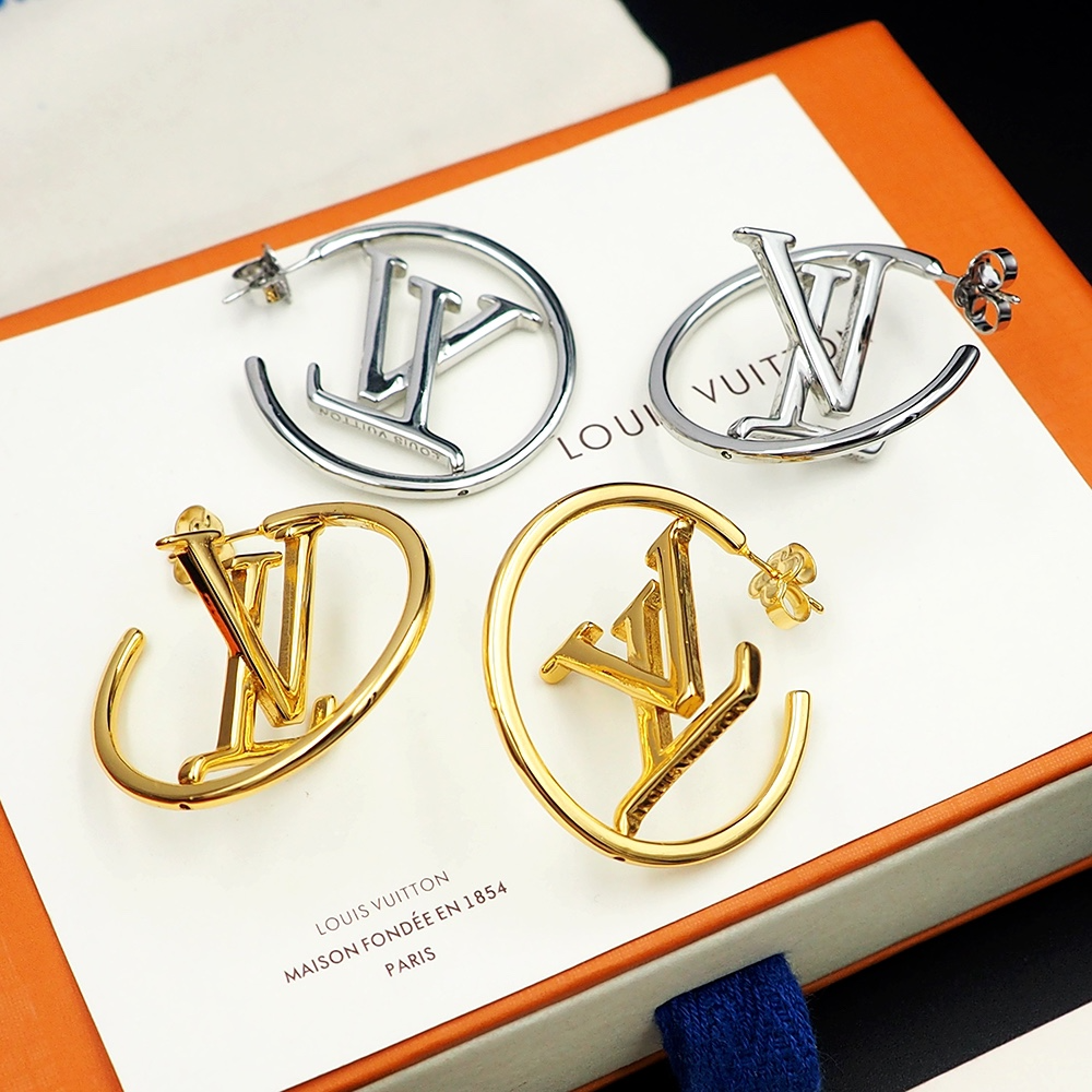 LEM390 New Arrive Fashion Gold Color Can Be Rotated Earring  for Woman Jewelry Beautiful Jewelry To Choose Gift No with Box