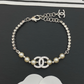 CEM493 New Arrive Fashion Hot Sale with Big Diamond Pearl Hand braceletfor Woman Jewelry To Choose Gift