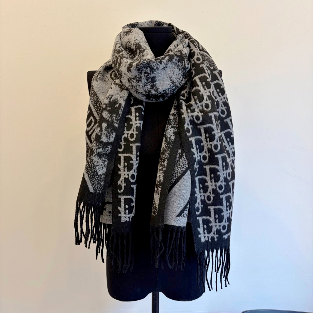 DEM336 new arrive  Hot sale  brown grey color fashion beautiful  scarf  for woman gift  to choose size 180*60cm