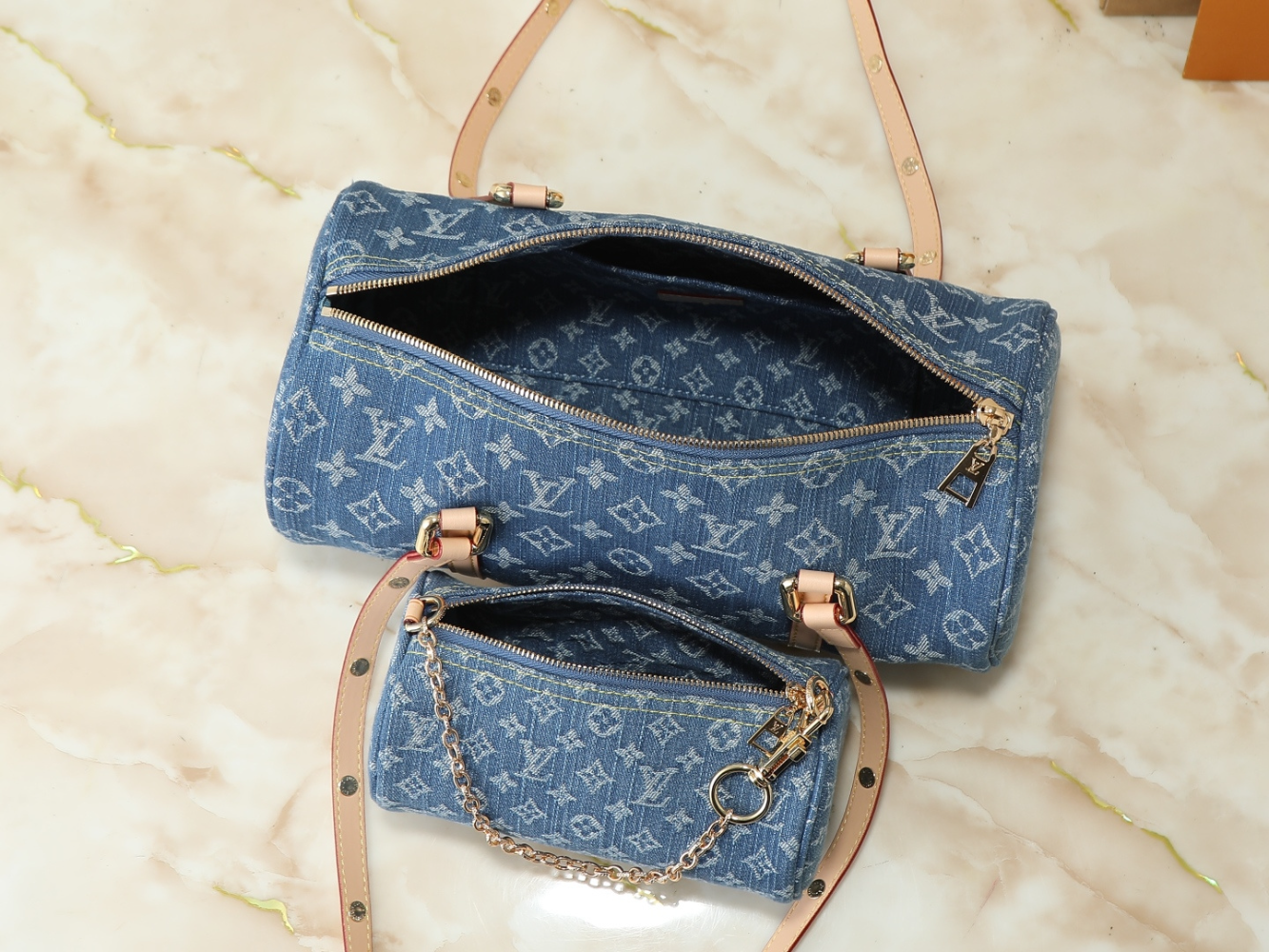 LEM408 New arrive fashion bag for woman Denim fabric handbag beautiful gift to choose gift 27.0 x 11.0 x 13.0cm